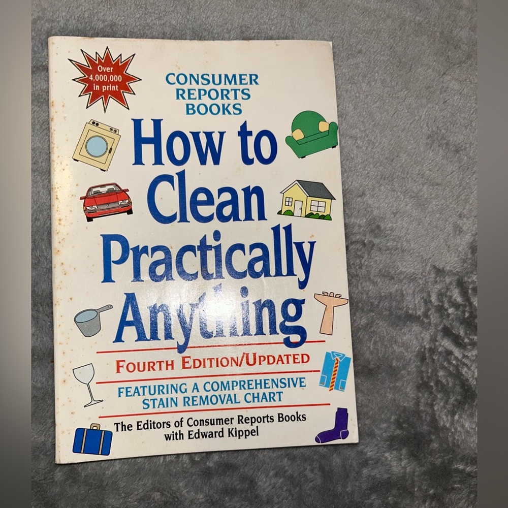 How To Clean Practically Anything, 4th Edition, Paperback Book